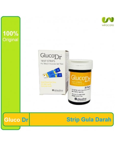 strip gula darah gluco dr